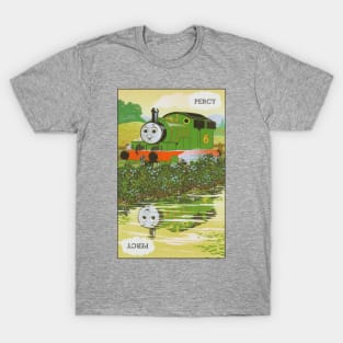 Percy the Small Engine Vintage Card T-Shirt